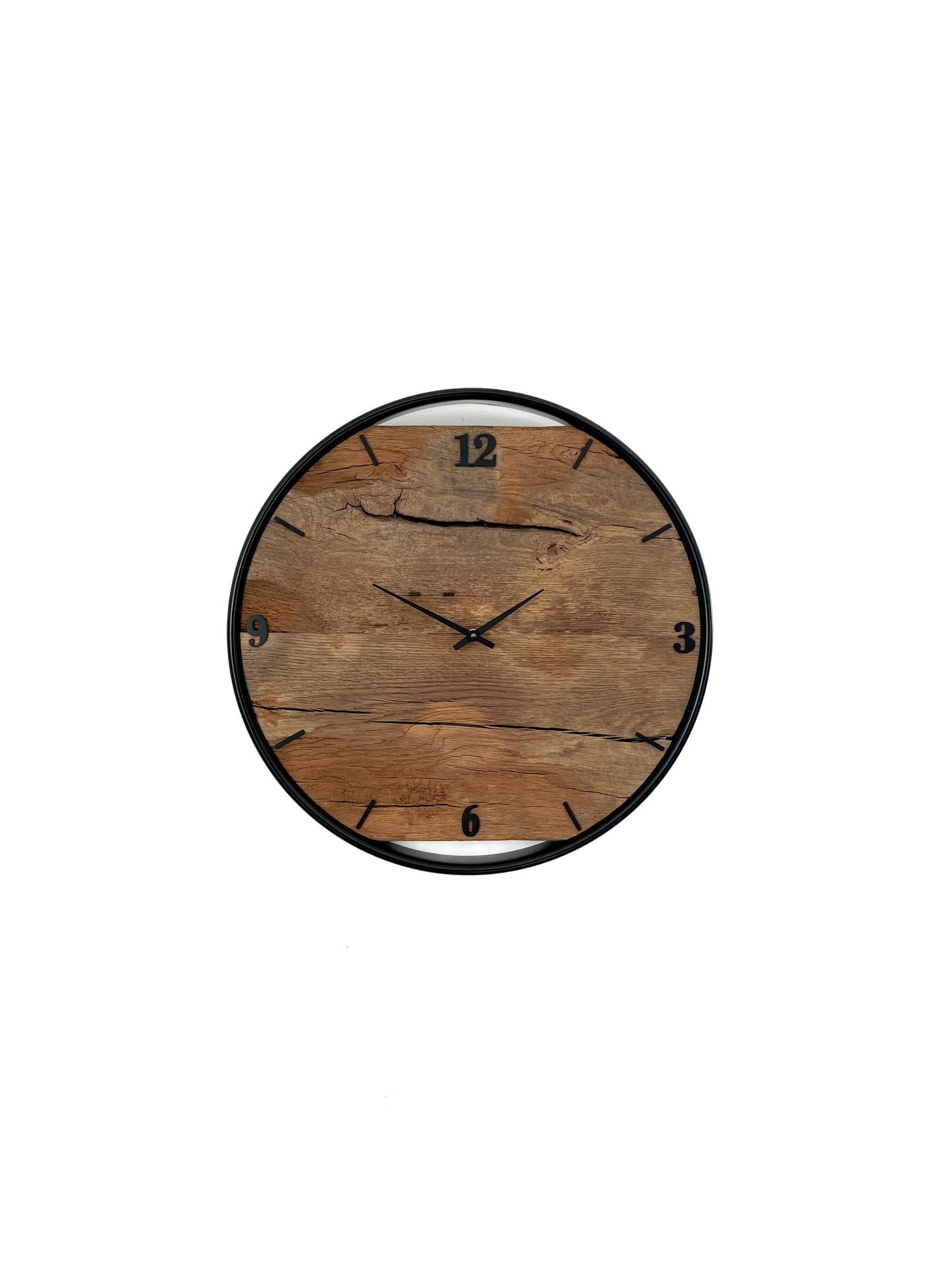 Wanduhr aus Altholz No 520 50cm