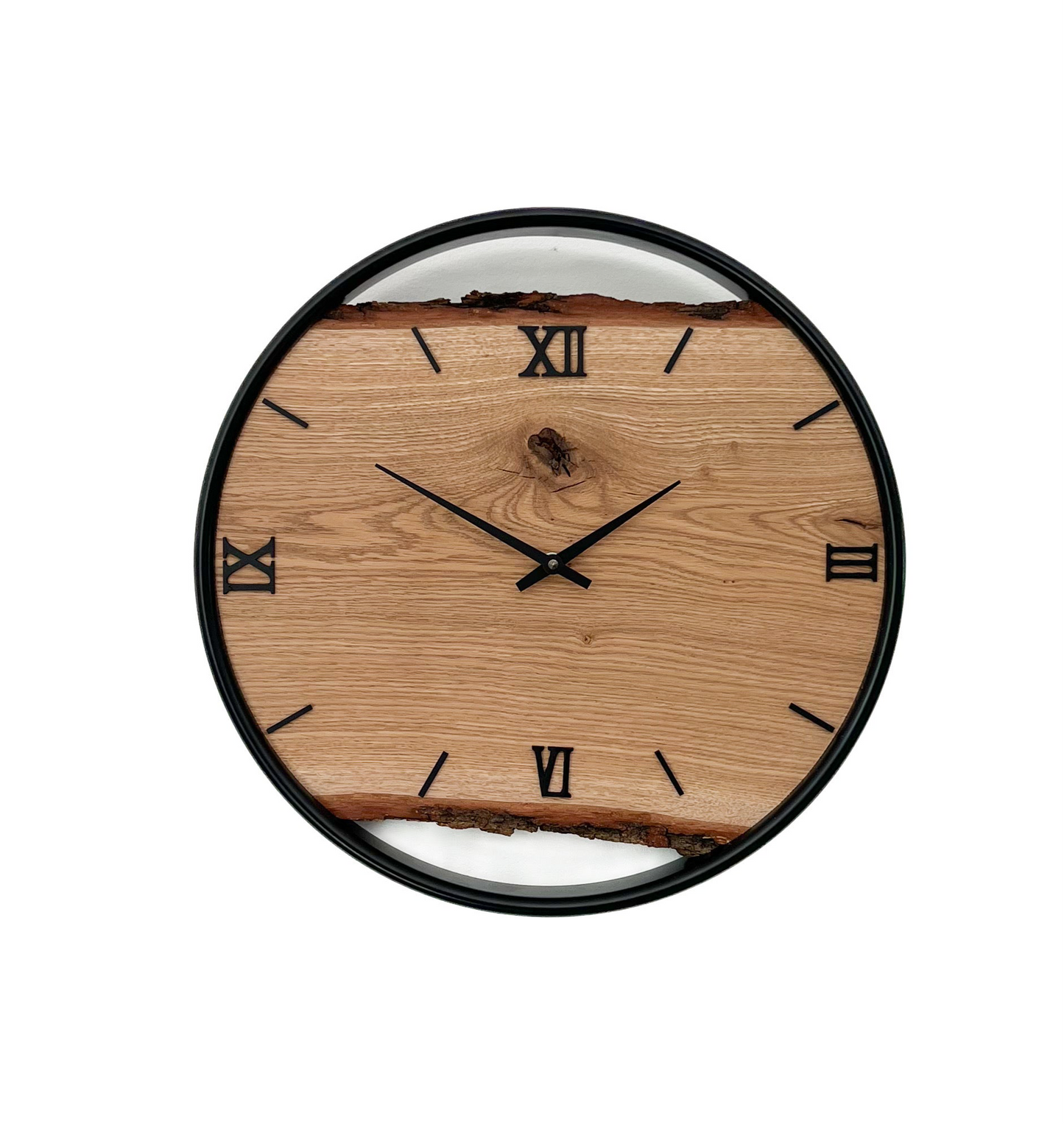 Wanduhr aus Holz/Eiche NO 481 40cm