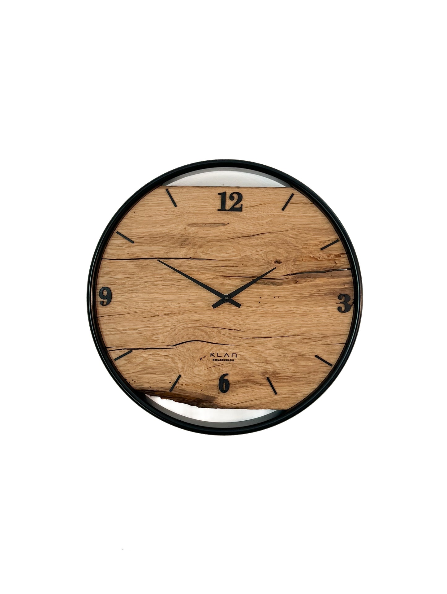 Wanduhr aus Altholz NO 524 40cm
