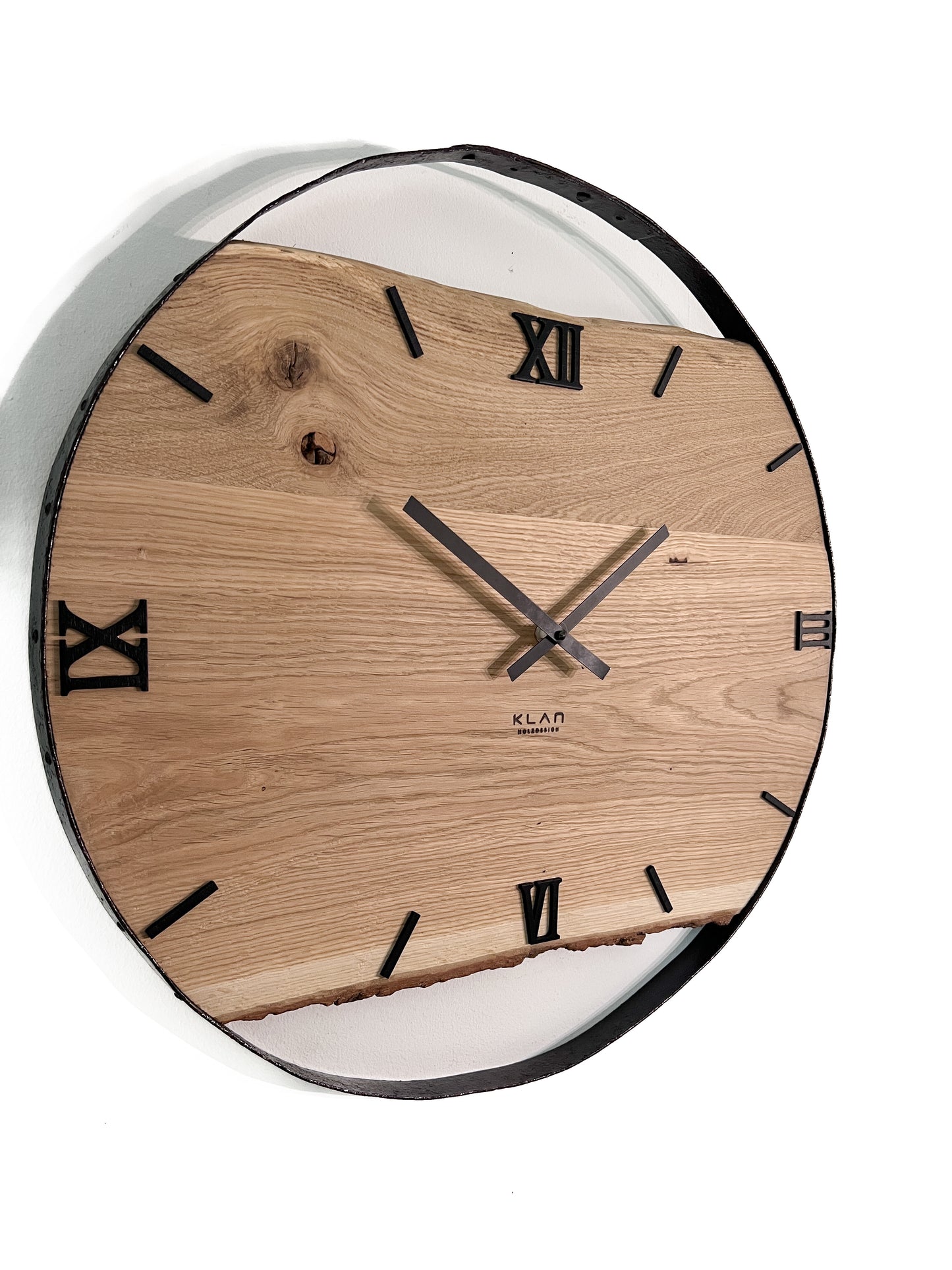 Schwarzwalduhr Eichenholz No.553 57cm XXL