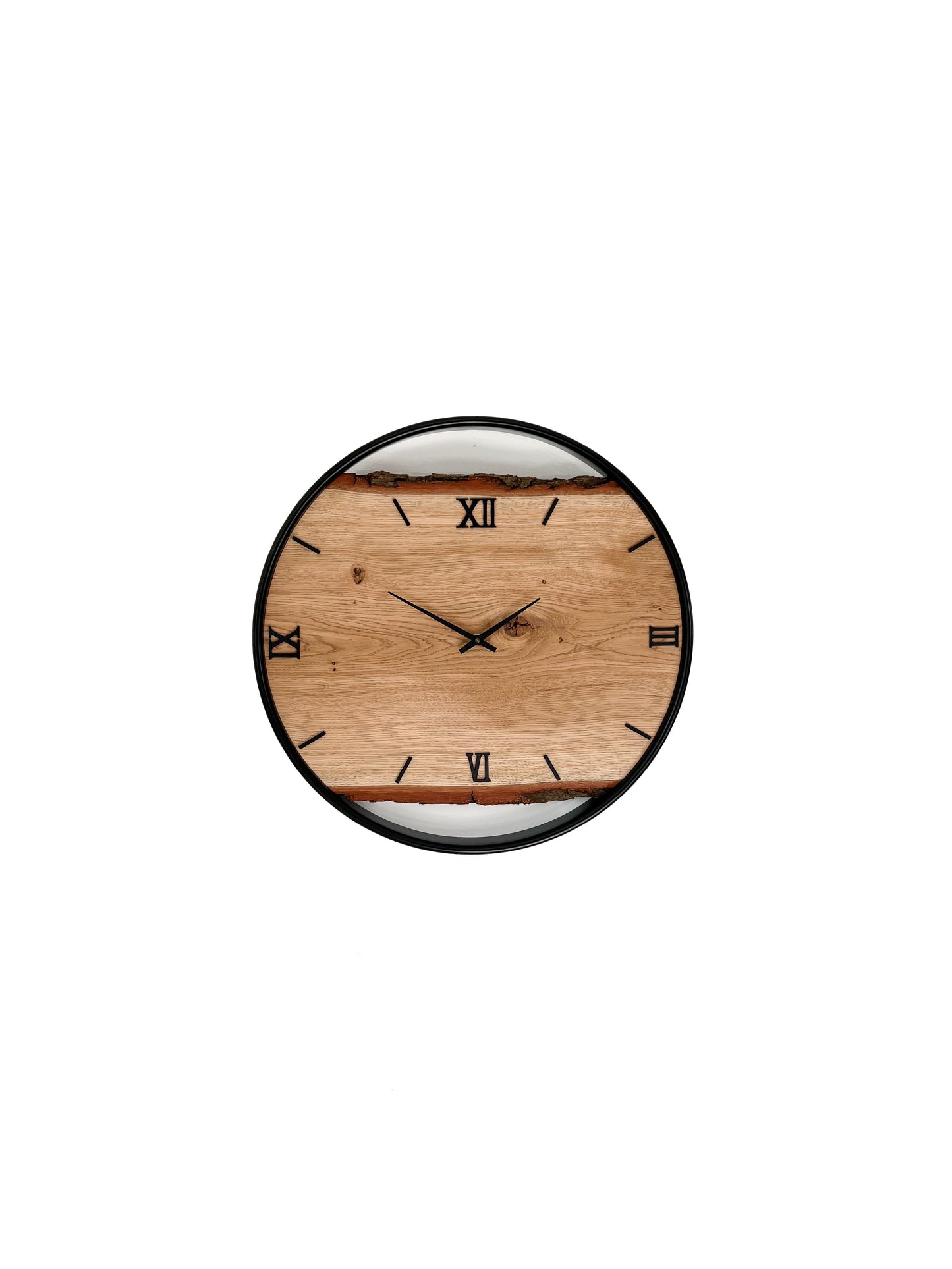 Wanduhr aus Holz/Eiche No 498 50cm