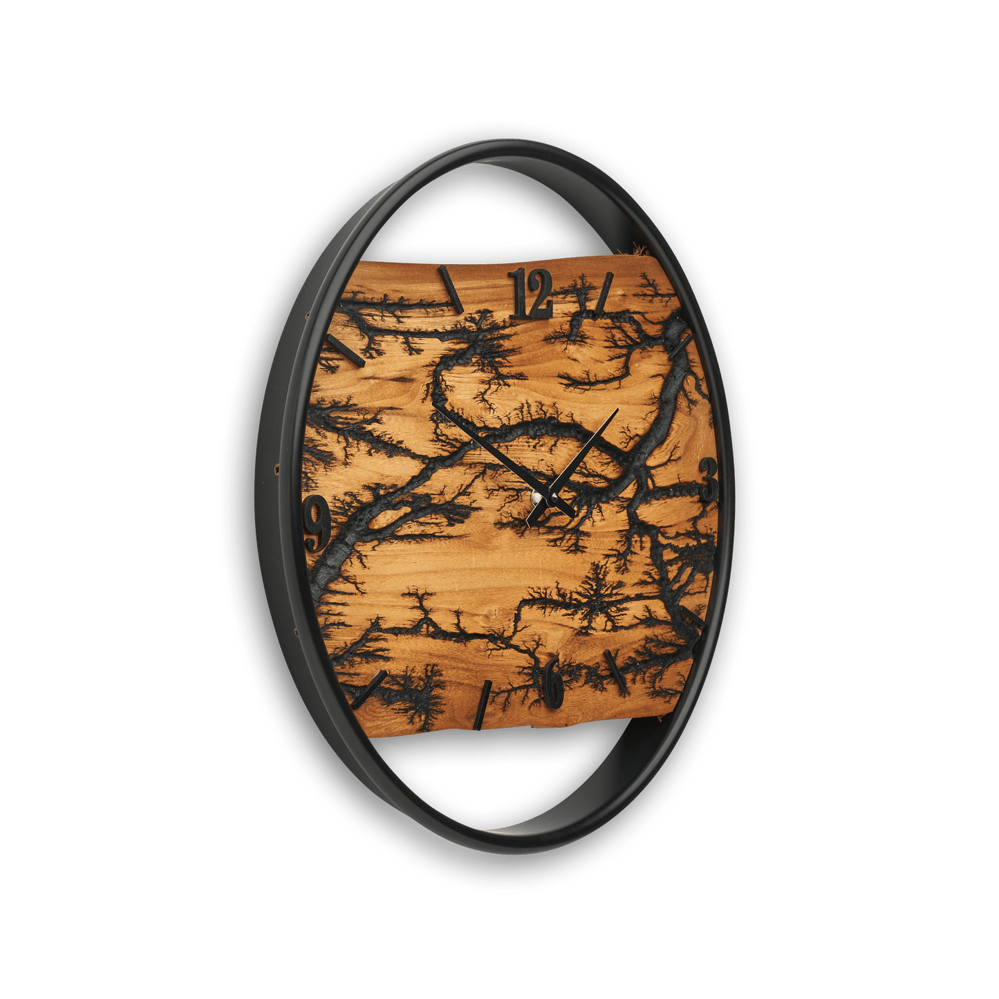 Schwarzwaldblitz aus Ulmenholz NO 018 40cm Klan-Holzdesign