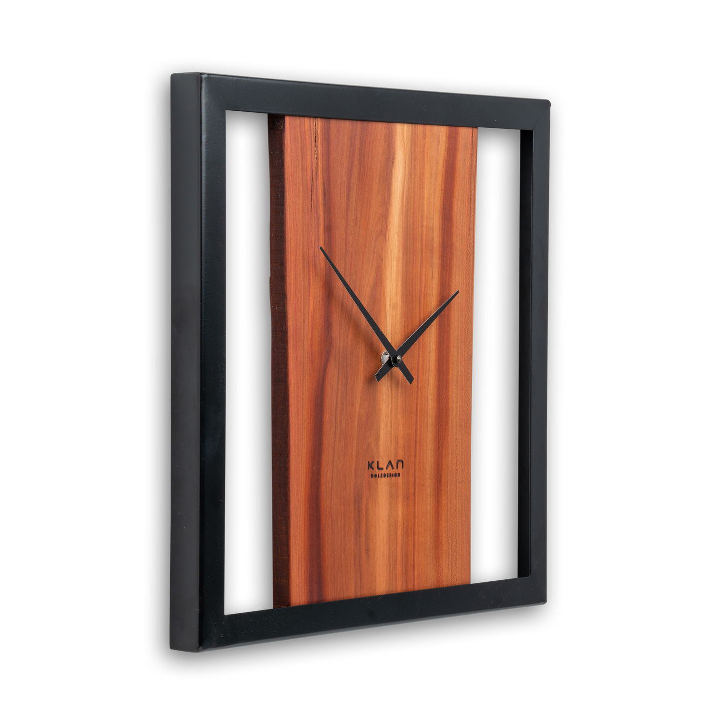 Wooden wall clock square No 406