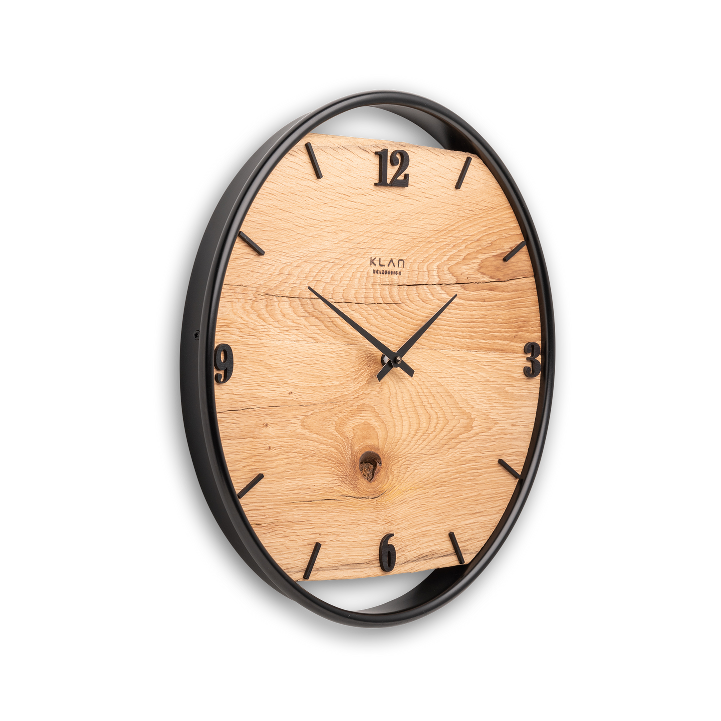 Wanduhr aus Altholz NO 452 40cm