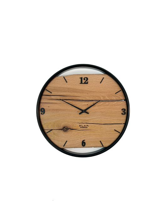 Wanduhr aus Altholz NO 525   40cm