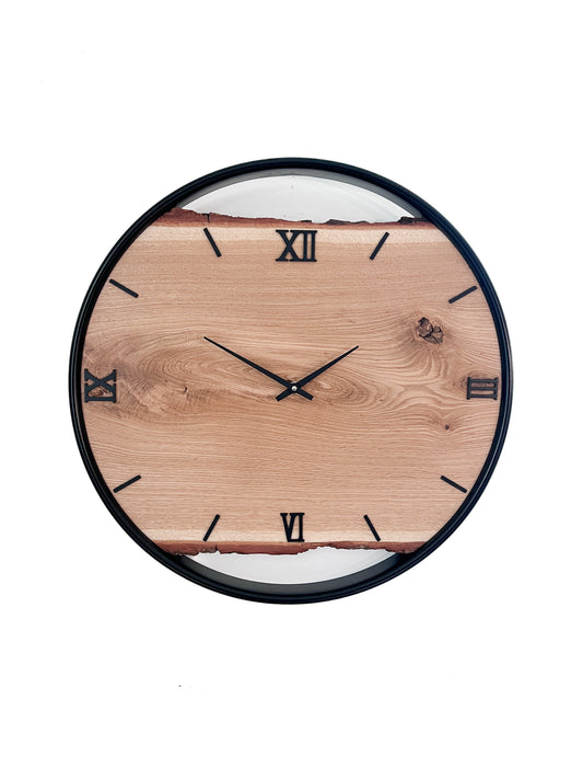 Wanduhr aus Holz/Eiche No 549     50cm