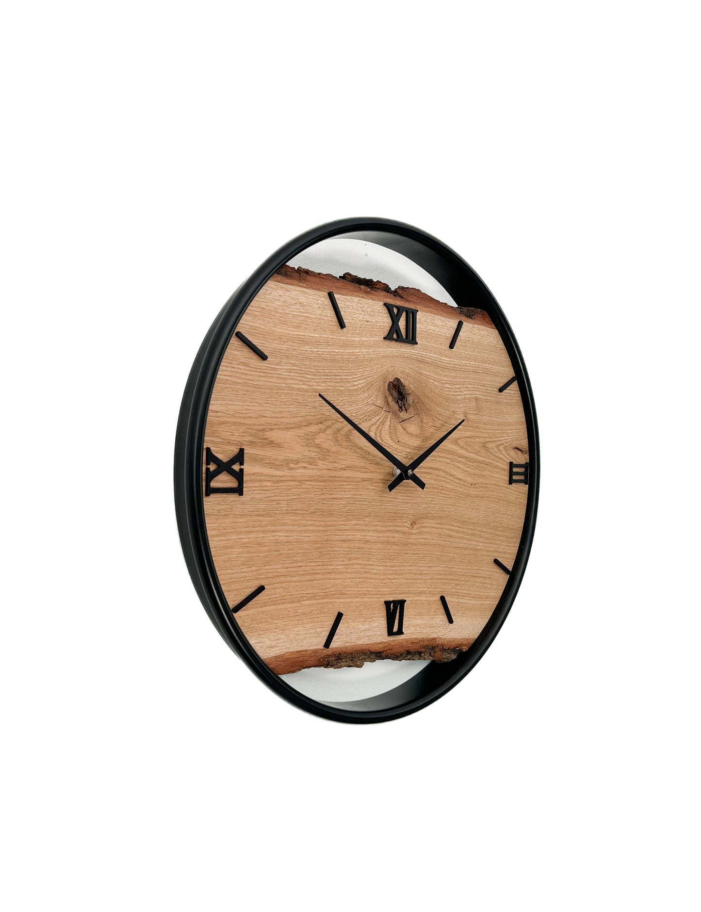 Wanduhr aus Holz/Eiche NO 481  40cm