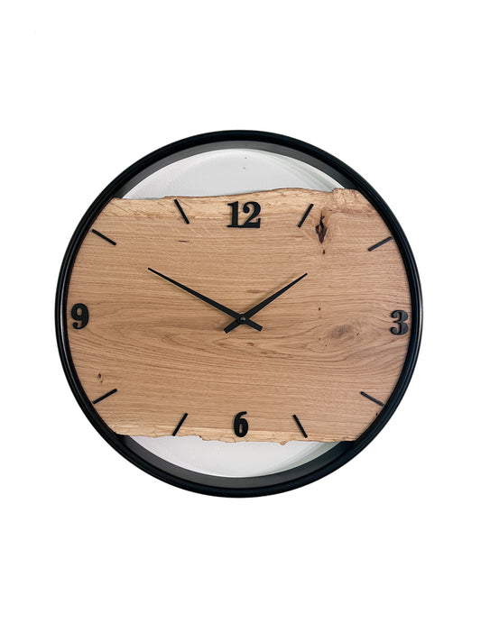Wanduhr aus Holz/Eiche NO 541  40cm