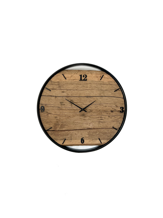 Wall clock made of old wood No 362 50cm 