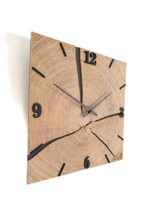 Wooden wall clock No 391 30x30cm 