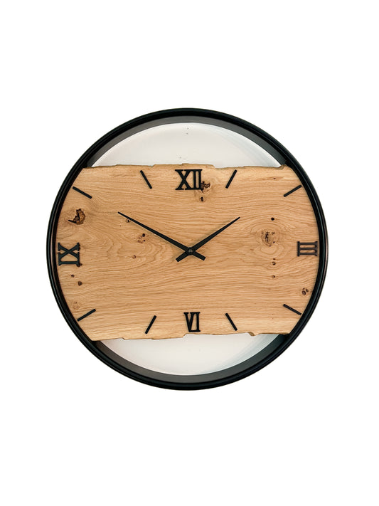 Wanduhr aus Holz/Eiche NO 538  40cm