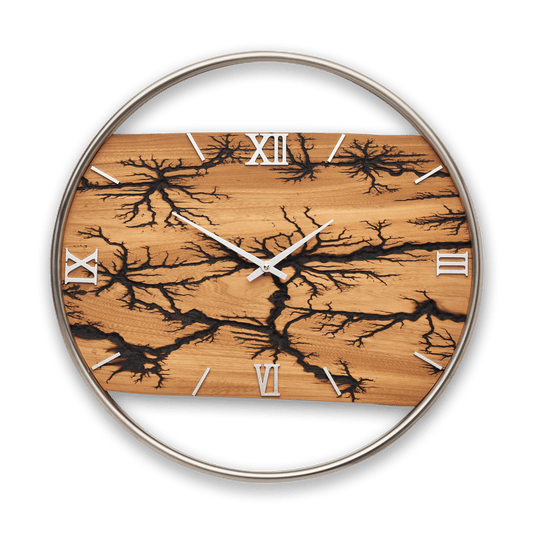 Schwarzwaldblitz aus Ulmenholz NO 108 45cm Klan-Holzdesign 