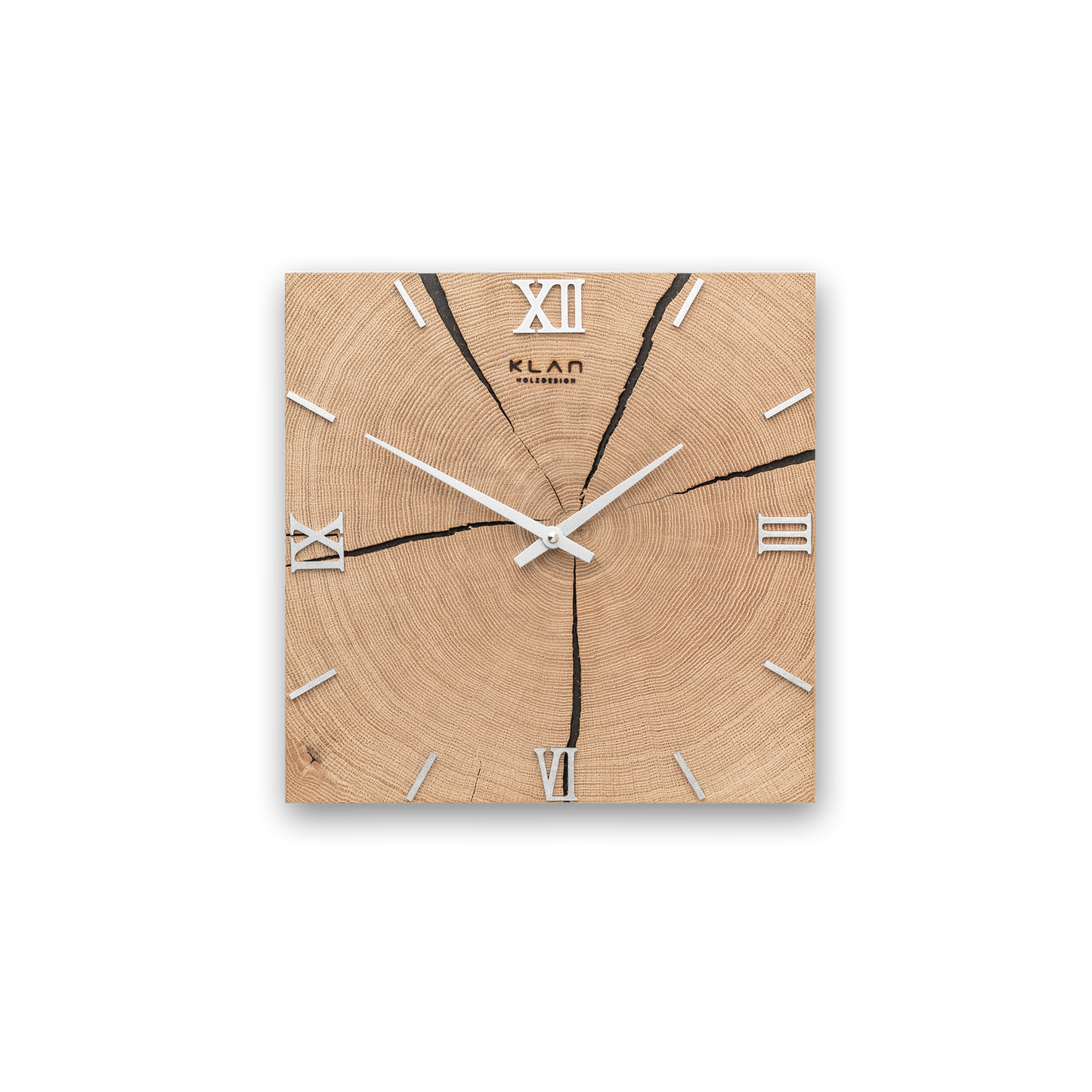 Wanduhr aus Holz No 261  30x30cm