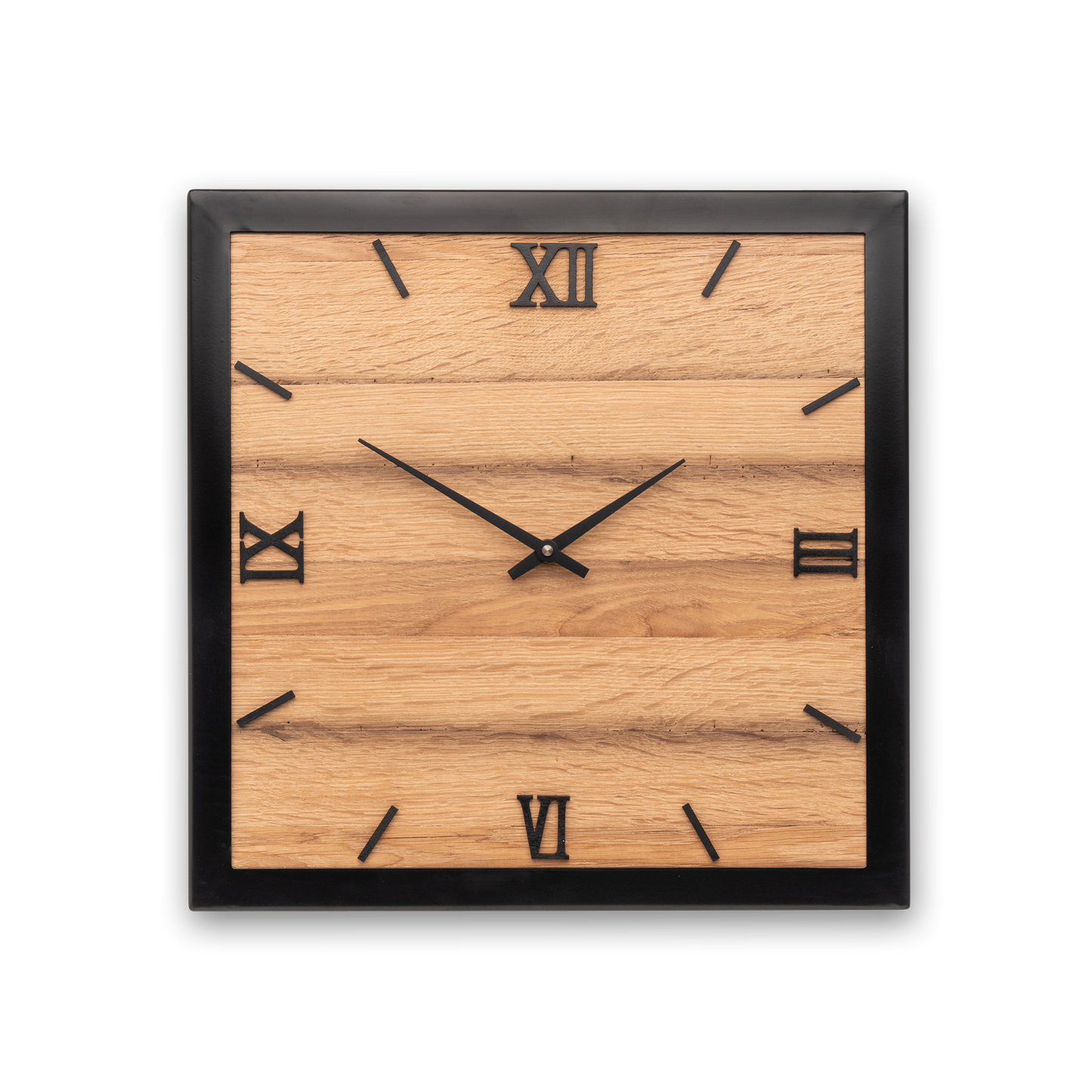 Wanduhr aus Holz Quadratisch NO 454    40x40cm